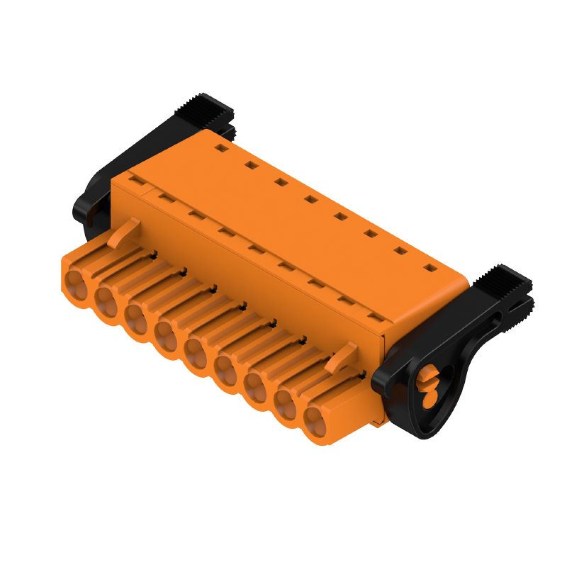 1016420000 - 9-Pole 5mm PCB Connector with 180-Degree Push-In Design  (Pack of 30)