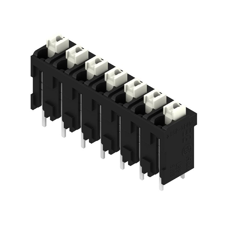 1826010000 - 5.00mm 7-Pole Black PCB Terminal with 3.5mm Pins  (Pack of 16)