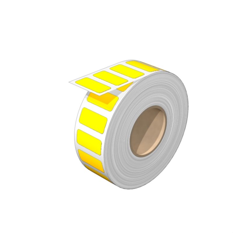 2006510000 - Yellow 12.5 x 27 mm Self-Adhesive Device Markers  (Pack of 1000)