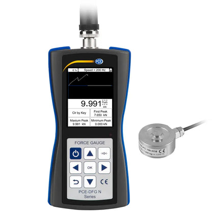 PCE-DFG NF 10K - 3m Force Gage with Peak Hold & USB Connectivity