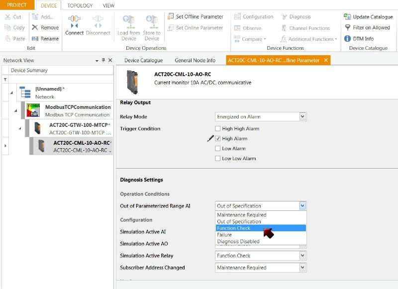 2044840000 - 10A AC/DC Current Meter with Adjustable Limit Monitoring