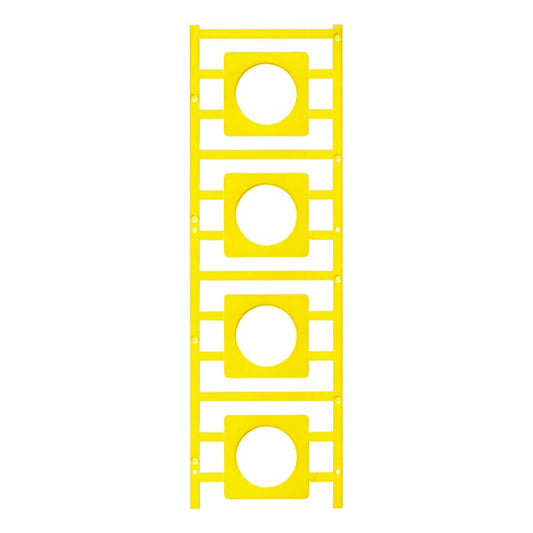1323540000 - Yellow Self-Adhesive Device Markers 42x42mm - Type T0  (Pack of 20)