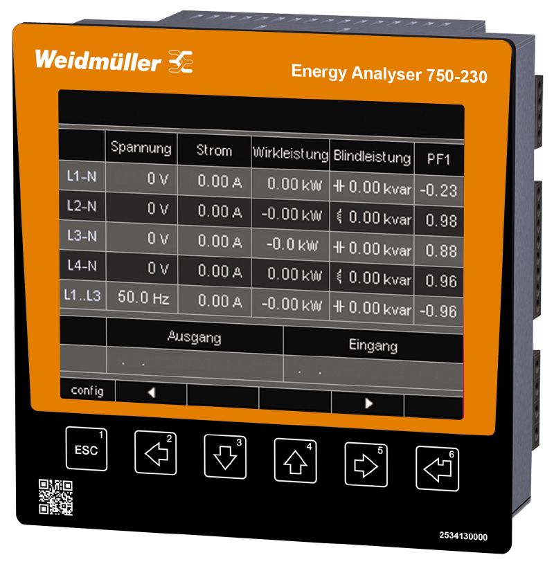2534130000 - Multi-Channel Energy Analyzer with Voltage and Current Measurements
