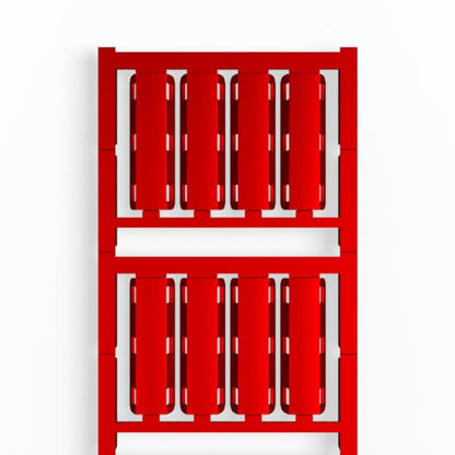 1248780000 - Red Cable Markers, 40 x 13.62 mm, 7-40 mm Size Range  (Pack of 80)