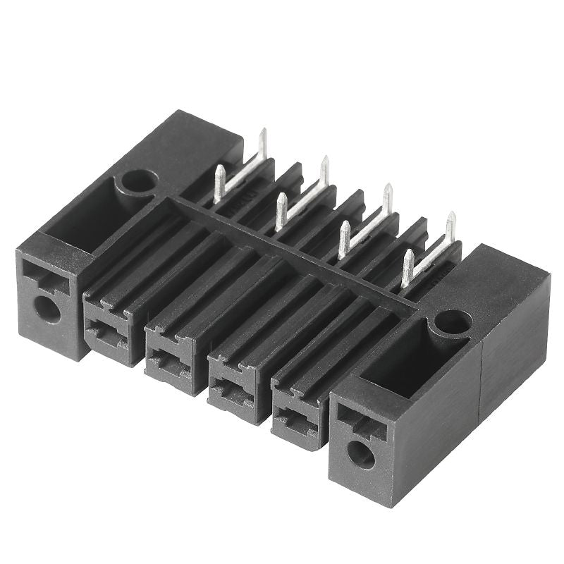 1929430000 - 7.62mm 4-Pole Black PCB Connector with 270° Angle  (Pack of 100)