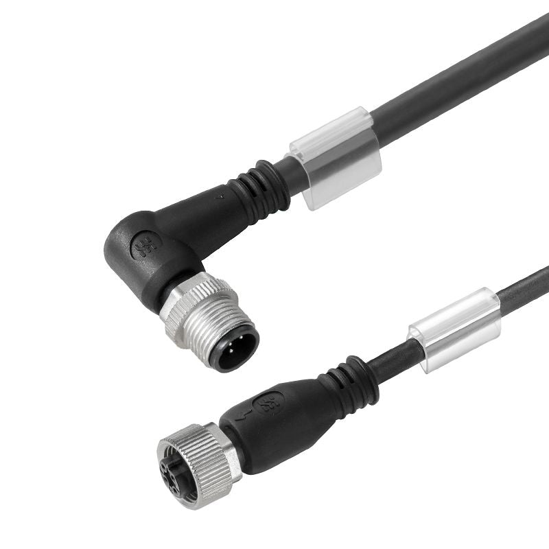 1057880150 - 1.5m M12 Connector for Sensor/Actuator Applications, 4 Poles