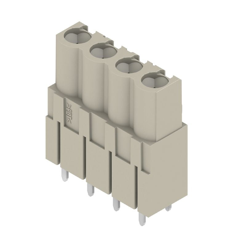 1687580000 - 5.08mm 4-Pole Female Connector, Closed Side, Pebble Grey  (Pack of 90)