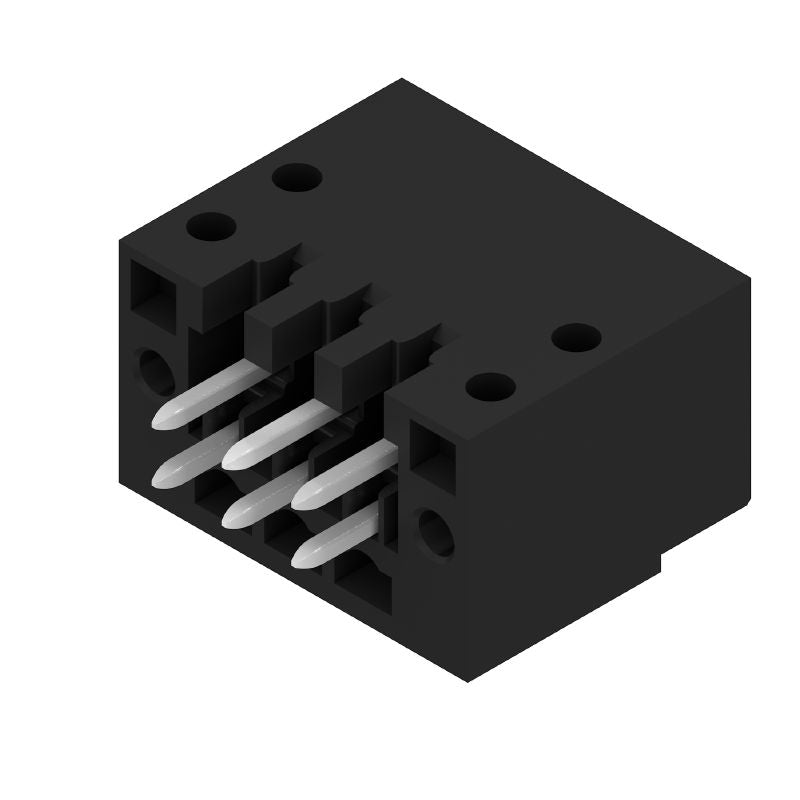 1729590000 - 3.50mm 6-Pole PCB Connector with Black Housing  (Pack of 102)