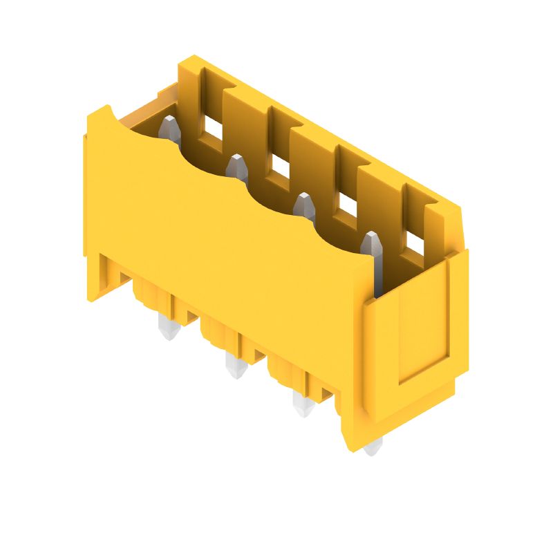2603530000 - 4-Pole 5.08mm Male PCB Connector, 180° Angle Solder Pins  (Pack of 100)