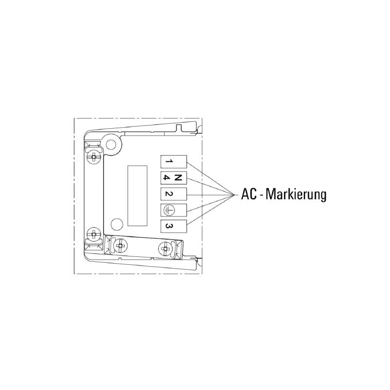 1957590000 - IP65 FieldPower Distribution Box, Durable Polycarbonate, AC Use