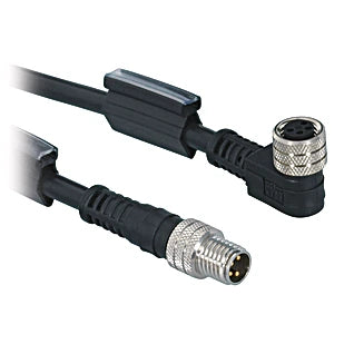 BW7SG7V1-2M - M8 4-Pin Connection Cable with Angled Socket