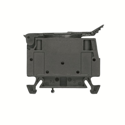 1886560000 - Black Fuse Terminal for 4 mm² Wire, 6.3 A, TS 35 Rail  (Pack of 50)