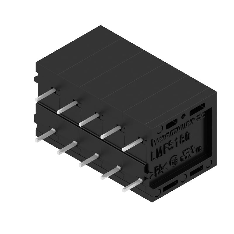 1426610000 - 5-Pole 5.08mm Terminal Block, Black, 3.5mm Solder Pin  (Pack of 55)