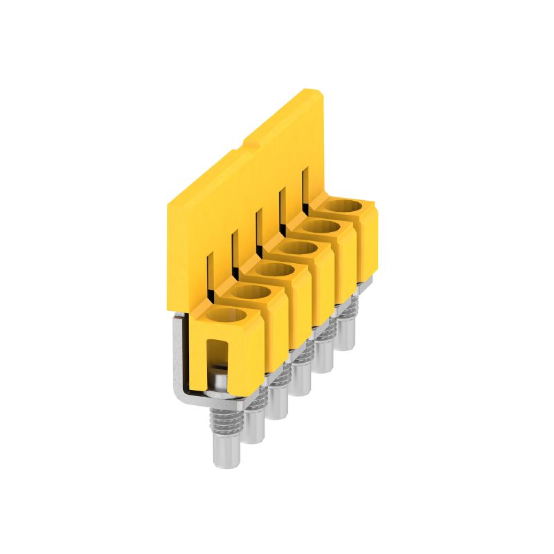 1057160000 - Yellow 6-Pole Connector, 41A with 6.10mm Pitch  (Pack of 10)