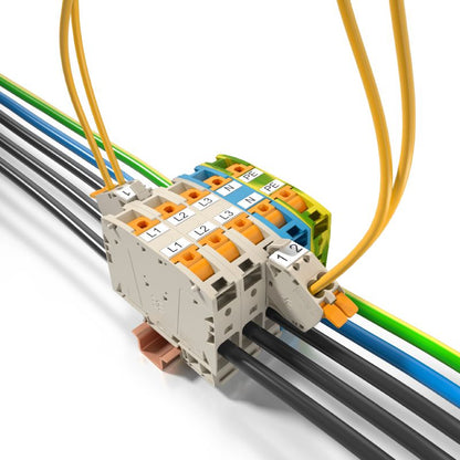 2663420000 - RoHS-Compliant 10 mm² 2-Connection Connector, -60°C to 130°C  (Pack of 5)