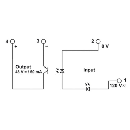 8421060000 - MCZ Solid-State Relay 120V UC with Tension-Clamp Connection  (Pack of 10)