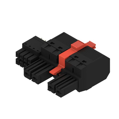 2628470000 - 7.62mm Pitch PCB Connector, 4-Pole Push-In, 180° Angle  (Pack of 25)