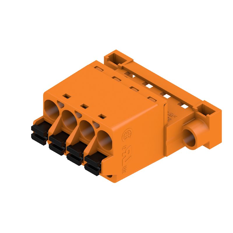 1335640000 - 5.08mm 4-Pole PCB Connector, 180° Push-In Design  (Pack of 60)