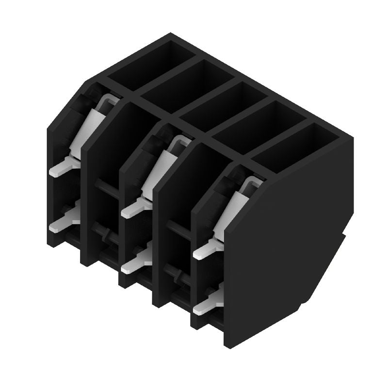 1888910000 - 3-Pole 7.50mm Black PCB Terminal with PUSH IN Connection  (Pack of 190)