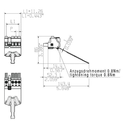 2627390000 - 10.16mm 4-Pole RoHS PCB Connector for High-Performance Applications  (Pack of 20)