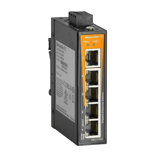 2682210000 - Compact Unmanaged Gigabit Switch with 5 RJ45 Ports
