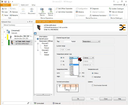 2456190000 - Dual Channel Isolating Converter for Hazardous Areas