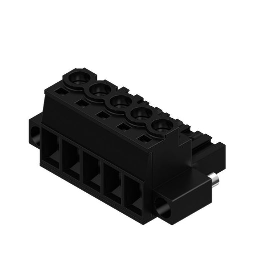 1956000000 - 5-Pole 5mm Female Connector, 180° Clamping Yoke  (Pack of 48)