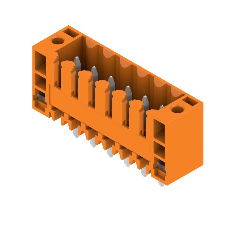 1618730000 - 3.50mm Male Header PCB Connector, 6 Poles, Orange  (Pack of 50)