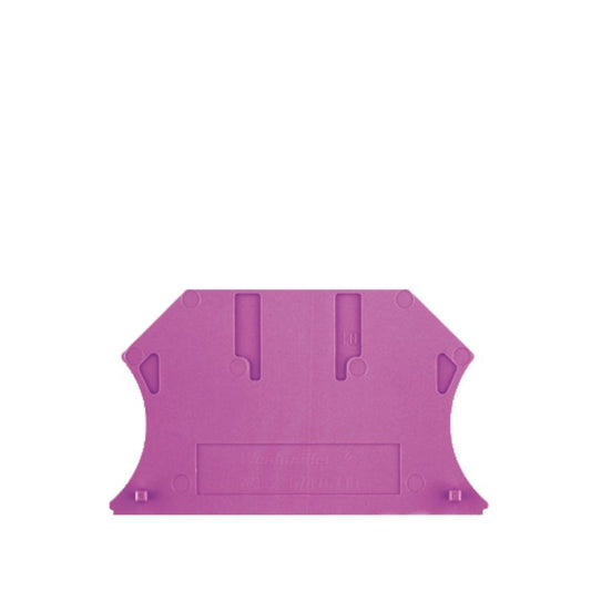1072210000 - Violet End Plate 56mm x 1.5mm, V-0 Wemid Material  (Pack of 50)