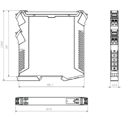 1519230000 - Black OMNIMATE Housing 12.5mm for Electronics Samples