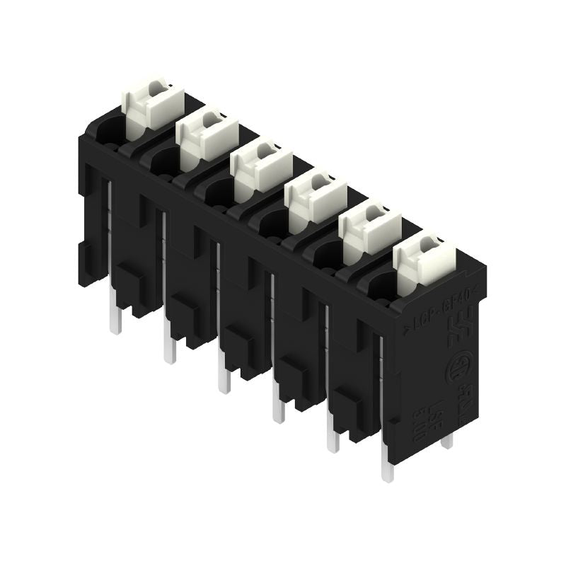 1826000000 - 500V 3.5SN Black PCB Terminal, 180° Connector  (Pack of 18)