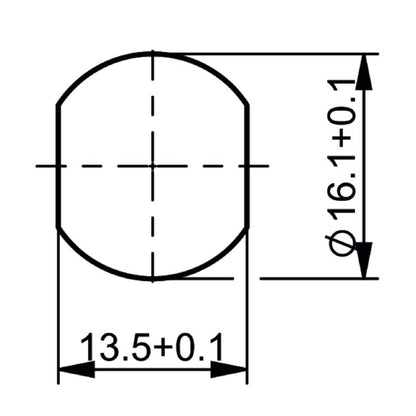 2731010000 - M12 X-Coded Coupling, IP67, Brass, Cat.6A Compliant