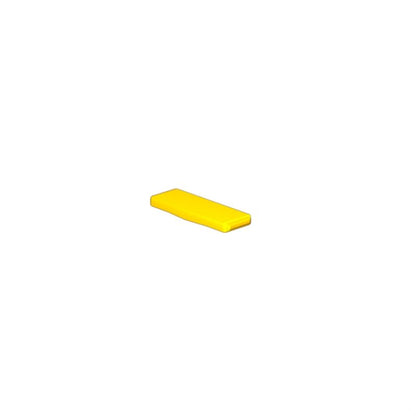 1714091687 - Yellow Polyamide Conductors Markers, 12x4mm, -40 to 100°C  (Pack of 640)