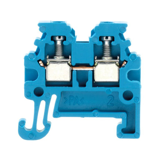 1754170000 - Blue 1.5 mm² Feed-Through Terminal Block, 17.5 A, 400 V  (Pack of 100)