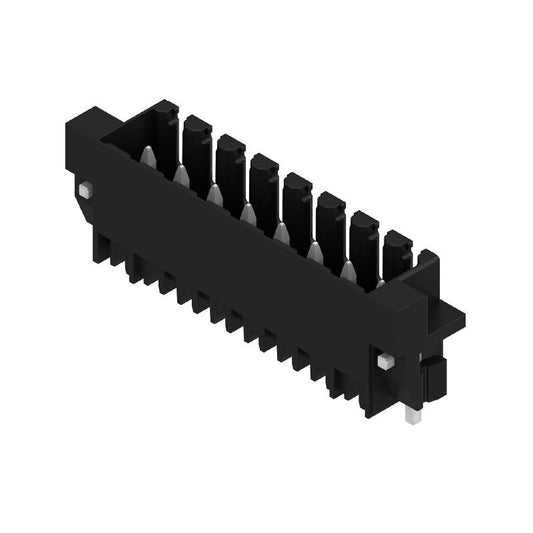 1291370000 - 3.50mm 8-Pole PCB Connector, 180° Angle, Clip-On Flange  (Pack of 50)