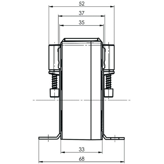 2420970000 - 600A Closed Current Transformer, Class 0.5, Indoor Use