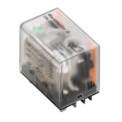 2765470000 - 4 CO Relay, 115V AC, 10A with Flat Blade Contacts  (Pack of 10)