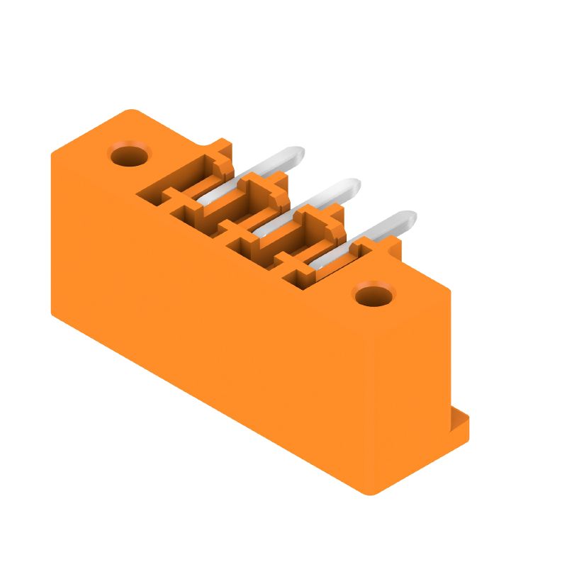 1038050000 - 3-Pole 3.81mm Male Header PCB Connector in Orange Box  (Pack of 50)
