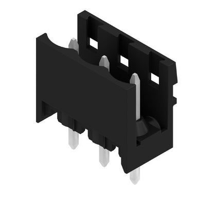 1549110000 - 5.08mm 3-Pole THT PCB Connector - Black, 180° Angle  (Pack of 100)