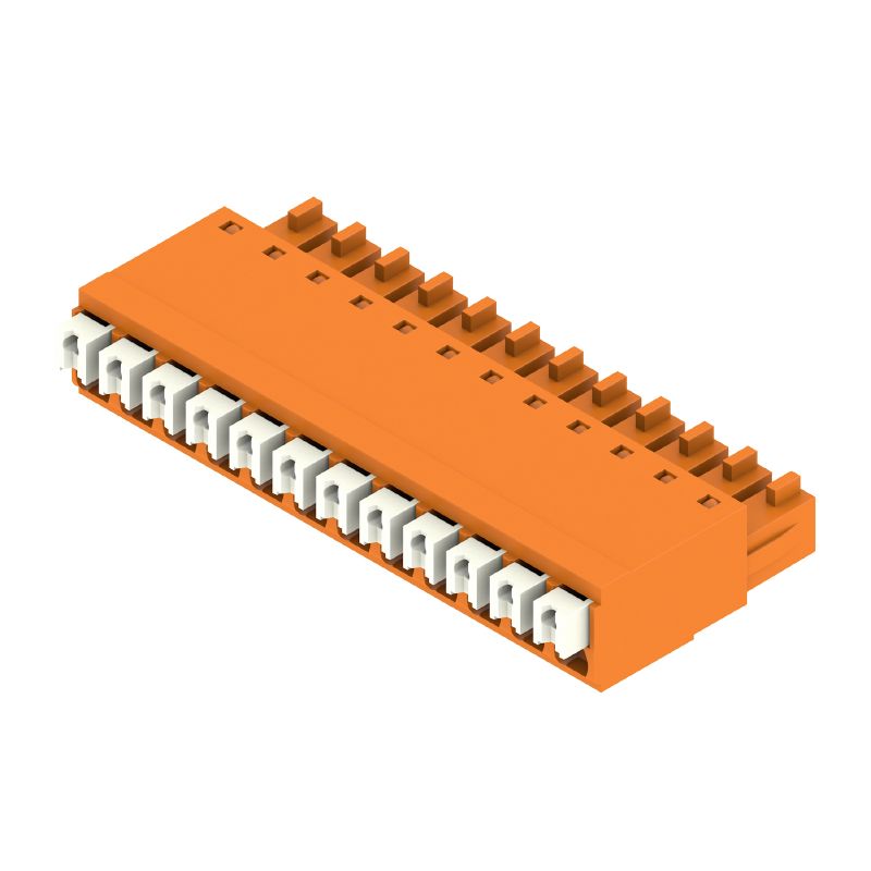 1969190000 - 12-Pole 3.81mm Female PCB Connector with 180° Angle  (Pack of 50)