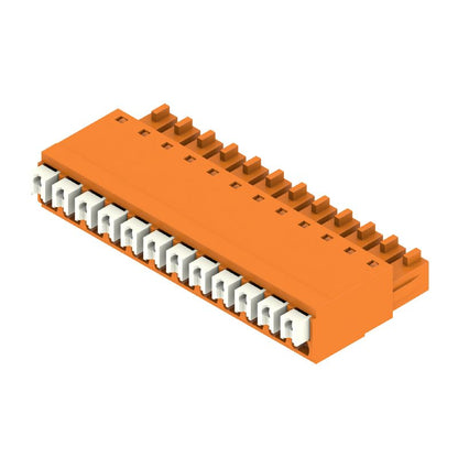 1969190000 - 12-Pole 3.81mm Female PCB Connector with 180° Angle  (Pack of 50)