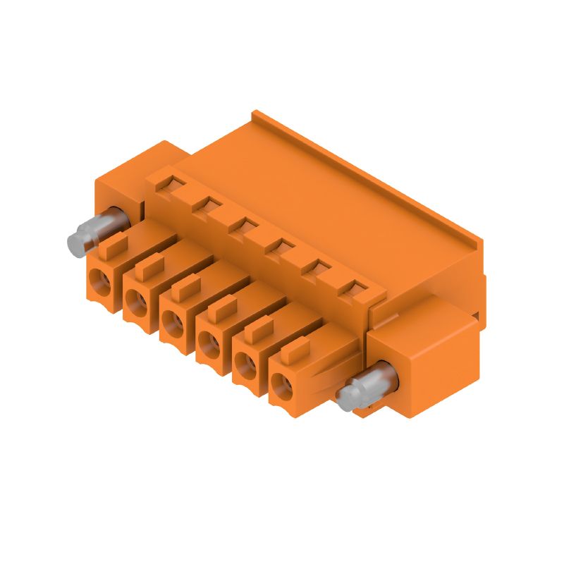 1940500000 - 3.81mm 6-Pole Female PCB Connector with 270° Clamping  (Pack of 50)