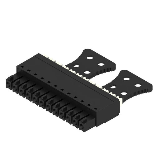 1231760000 - 3.81mm 12-Pole PCB Connector with PUSH IN 180° Mechanism  (Pack of 50)