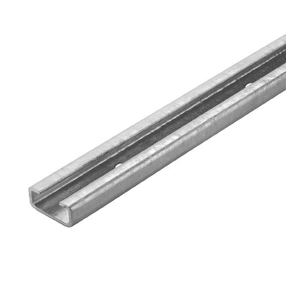 1802690000 - Galvanized Steel Terminal Rail, 2000mm Wide, Easy Installation  (Pack of 2)