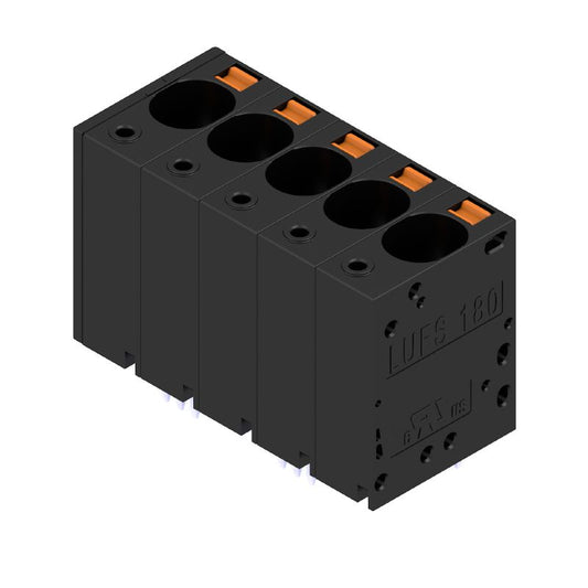 2492140000 - 10mm Pitch 5-Pole Circuit Board Terminal, Tinned Black Finish  (Pack of 25)