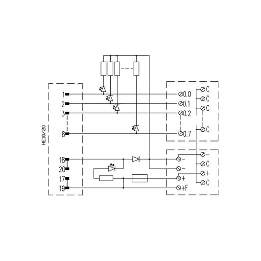 9445530000 - RS 8IO 24V 2-Wire Interface with LED Indicators