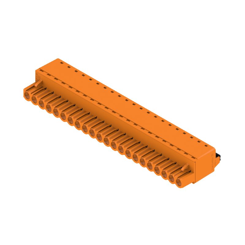 1013910000 - 5.08mm PCB Plug Connector, 22 Poles, 180° Angle  (Pack of 12)