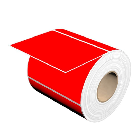 1466270000 - Red 101x74mm Durable Polyester Self-Adhesive Labels - 500 Pack