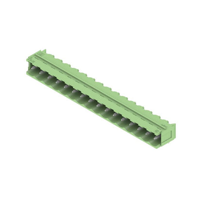 1526290000 - 16-Pole 90° Dovetail PCB Connector, 5.08mm Pitch, THT Solder  (Pack of 50)