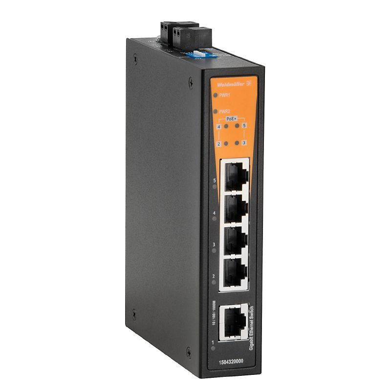 1504340000 - 4-Port Gigabit PoE Switch for Harsh Environments